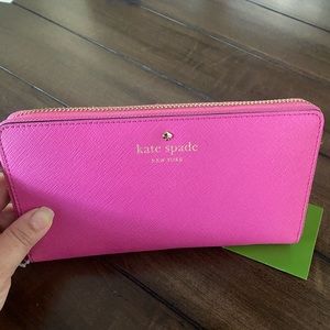 Kate Spade wallet pink